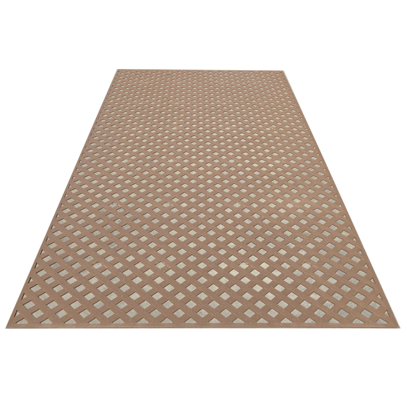 Enrejado Treillage De Pvc Brown 2.44m X 1.22m X 5mm