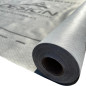 Membrana Hidro. 1.5mt X 50mt 80grs-m2 White-white 75m2 