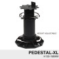 Pedestal Para Piso Deck Black Xl H130-198mm (2313350)
