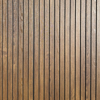 Revest. Pvc Coyan Acustico F.negro 2.50mx20cmx10mm 0.5m2