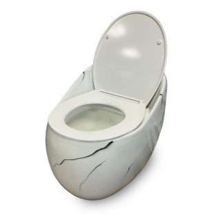 Sanitario Wc One Piece Carrara 67x 46cm A1088-mw
