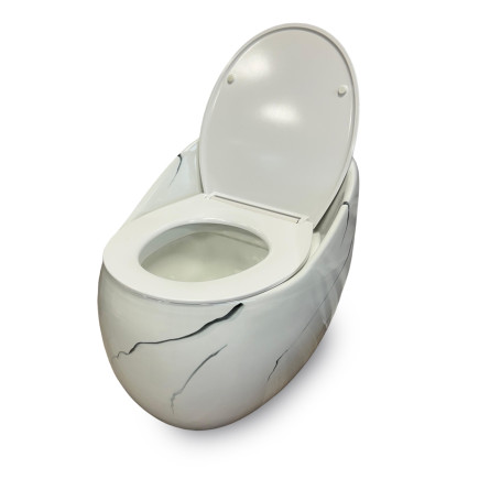 Sanitario Wc One Piece Carrara 67x 46cm A1088-mw