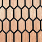 Panel Acustico Colmena Hhasq13